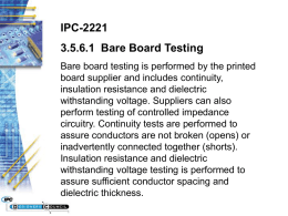 IPC-2221 3.5.6.1 Bare Board Testing