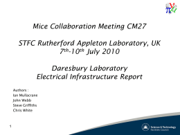 Mice_Collab_Meeting_CM27_RAL_Elec_Presentation
