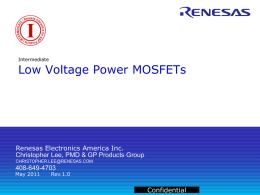 LV_Power_MOSFET - Renesas e-Learning