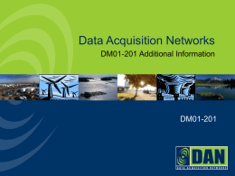 DM01 Product Introduction - Data Acquisition Networks Pty Ltd