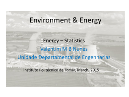 Ambiente & Energia - Instituto Politécnico de Tomar