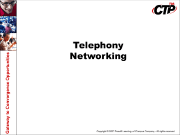 Telephony Ntwk v4 0 PowerPoint EMEA