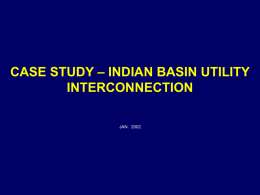Case Study: Indian Basin Utility Interconnection