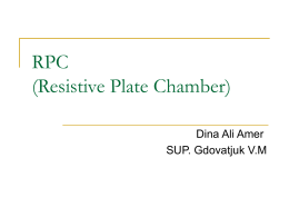 RPC (Resistive Plate Chamber)