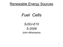 What is A Fuel Cell?
