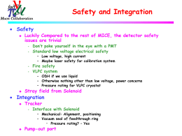 Safety and Integration: Alan Bross