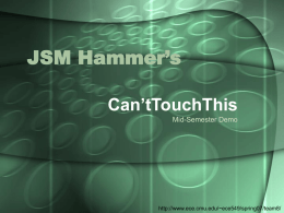 JSM Hammer`s Can`tTouchThis