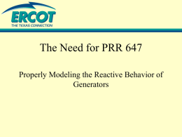 647PRR-10 ERCOT Presentation to PRS 011906