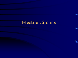 Electric Circuits - Physics-with-T