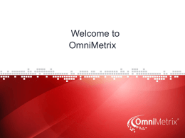 OmniMetrix – Remote Monitoring