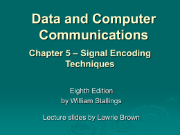 05-SignalEncodingTechniques