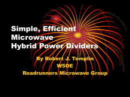 here - Roadrunners Microwave Group