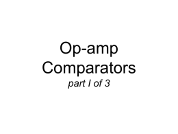 Comparators - UniMAP Portal
