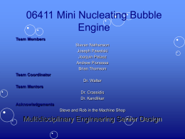 06411 Mini Nucleating Bubble Engine