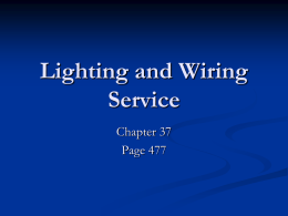 Lighting and Wiring Service