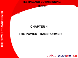 Chapter 4_Power Transformer