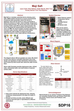 Our Poster - College of Engineering | UMass Amherst