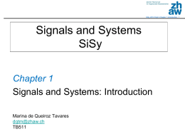 Signal Properties