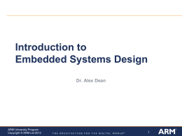 Introduction What is an Embedded System?