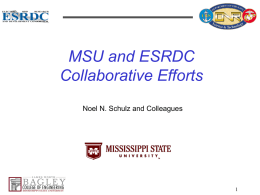 MSU_ESRDC_26May2009_Overview