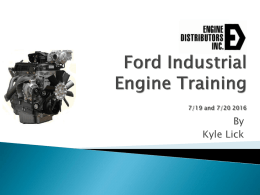 Ford Industrial Engine Training 7-19-2016x