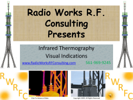 IR Slide Show .ppsx - radio works rf consulting