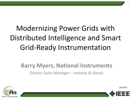 Modernizing Power Grids with Distributed Intelligence