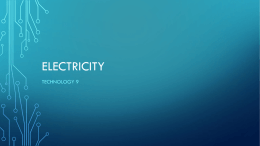 Electricity - WordPress.com