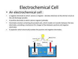 Electrochemical Cell