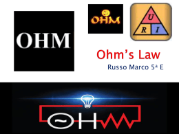 Ohm`s Law
