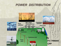 Power Distribution - kishorekaruppaswamy