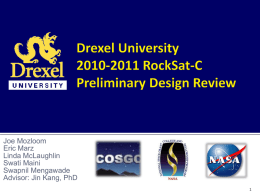 PDR_Drexel2011x - University of Colorado Boulder