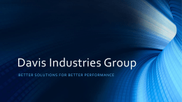 Davis Industries Group, Inc.