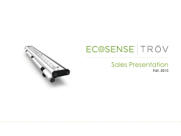 Trov Sales Presentation 20150918REP