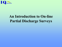 WHAT IS PARTIAL DISCHARGE?