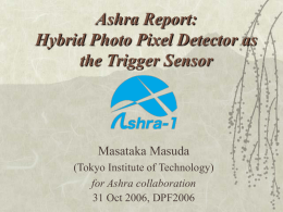 Hybrid Photo Pixel Detector