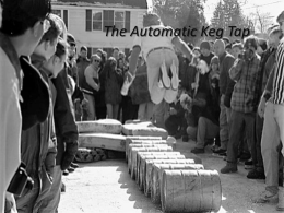 The Automatic Keg Tap