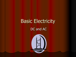 Basic Electricity - UHCL-TRC