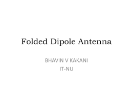 Folded Dipole Antenna