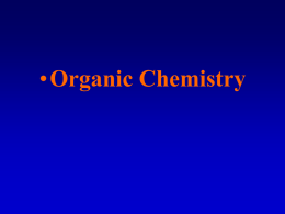 organic chemistry - World of Teaching