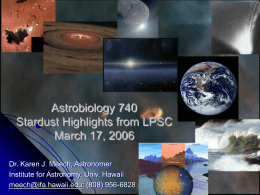 ppt - Institute for Astronomy