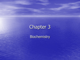 Biochemistry notes