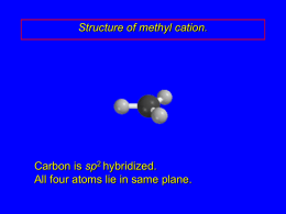 Carbocation Stability