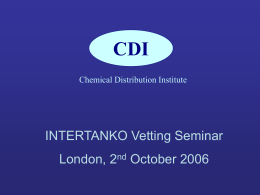 Update of CDI system