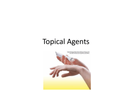 Topical Agents - WordPress.com