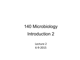 140 Microbiology
