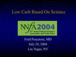 Low Carb Based On Science