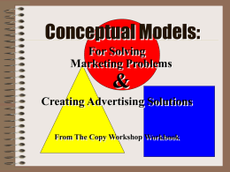 Conceptual Models: