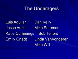 The Underagers
