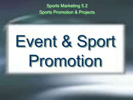 Event & Sport Promotion